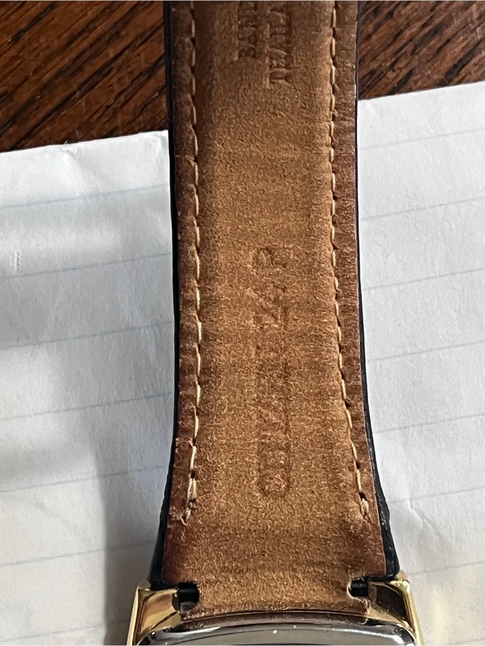 Citizen Men's Black and Gold Dress Watch